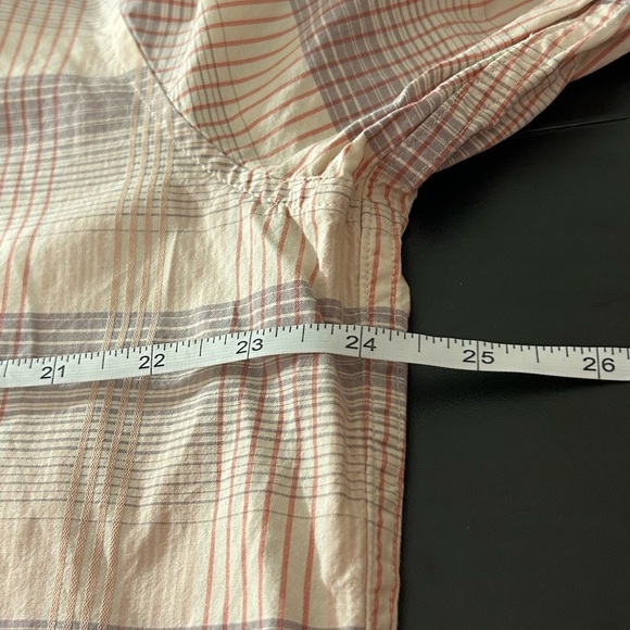 Tommy Bahama Button Down Shirt Men's Plaid Pink Mauve Easter Size XL - Picture 5 of 7